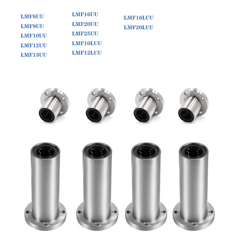 Linear Rod 8Mm - 4 unidades/paquete Lmf8uu Lmf10uu Lmf6uu Lm12uu