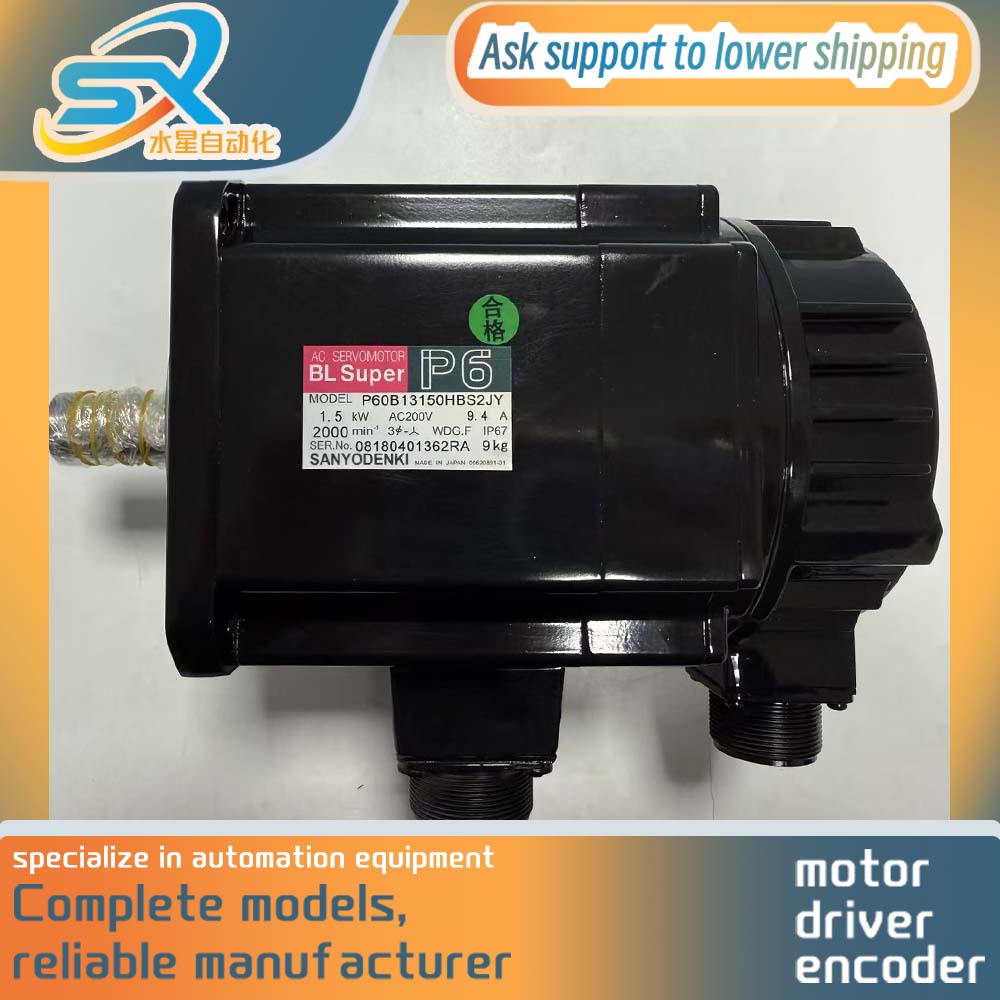 Servo Motor - Servomotor Sanyo AC P60B13150HBS2JY 1500W 200v