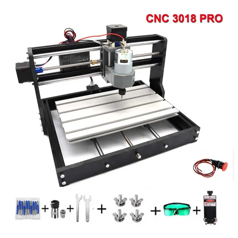 3018 Cnc - Router CNC 3018 Mejorado, Mini Fresadora