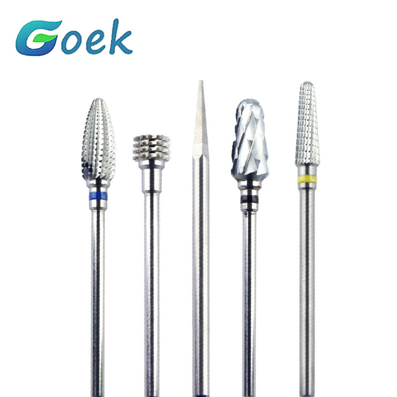 Carbide End Mill - Fresas dentales de 1 pieza, cortador