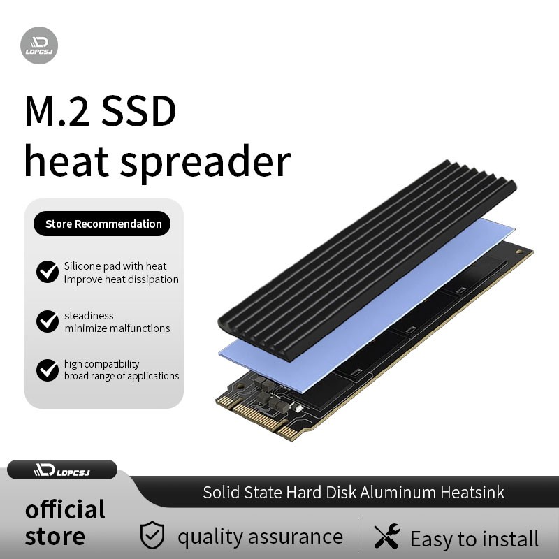 Aluminium Extrusion - Disipador de calor M.2 SSD, radiador