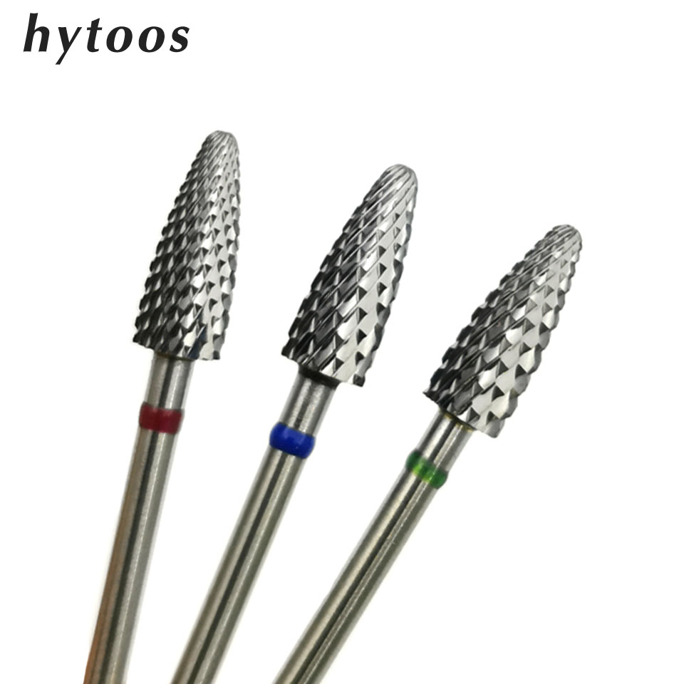 Carbide End Mill - HYTOOS-broca de llama de 5mm, brocas