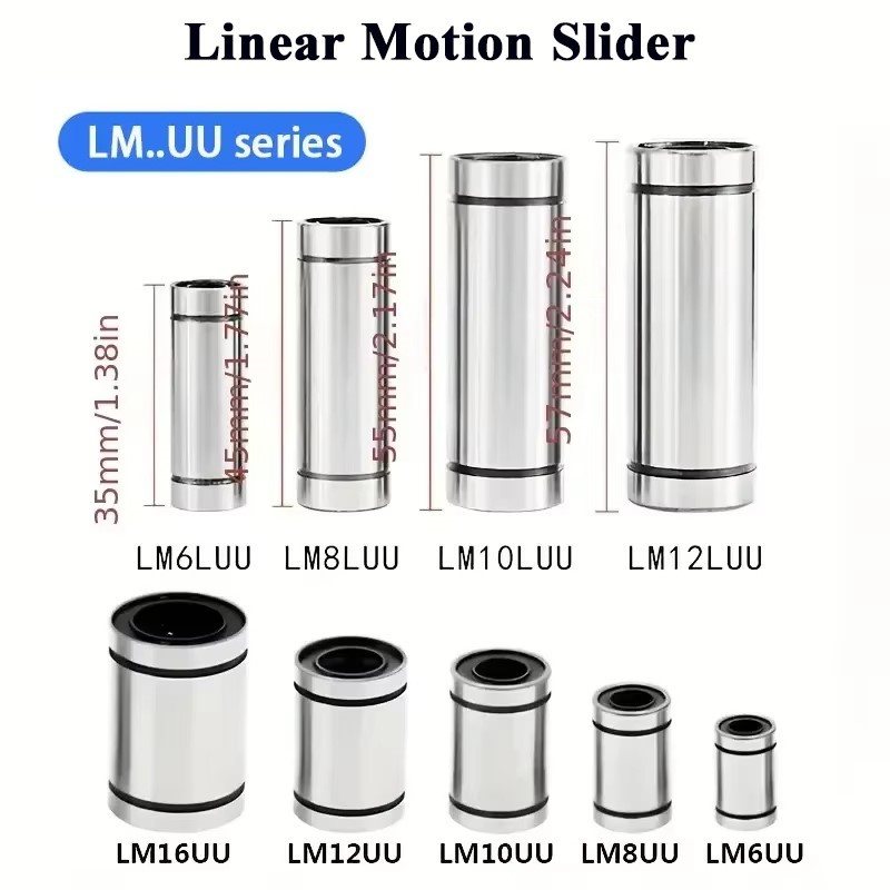 4/10 piezas LM3UU LM4UU LM5UU  - Lm8Uu Bearing reseña y precio