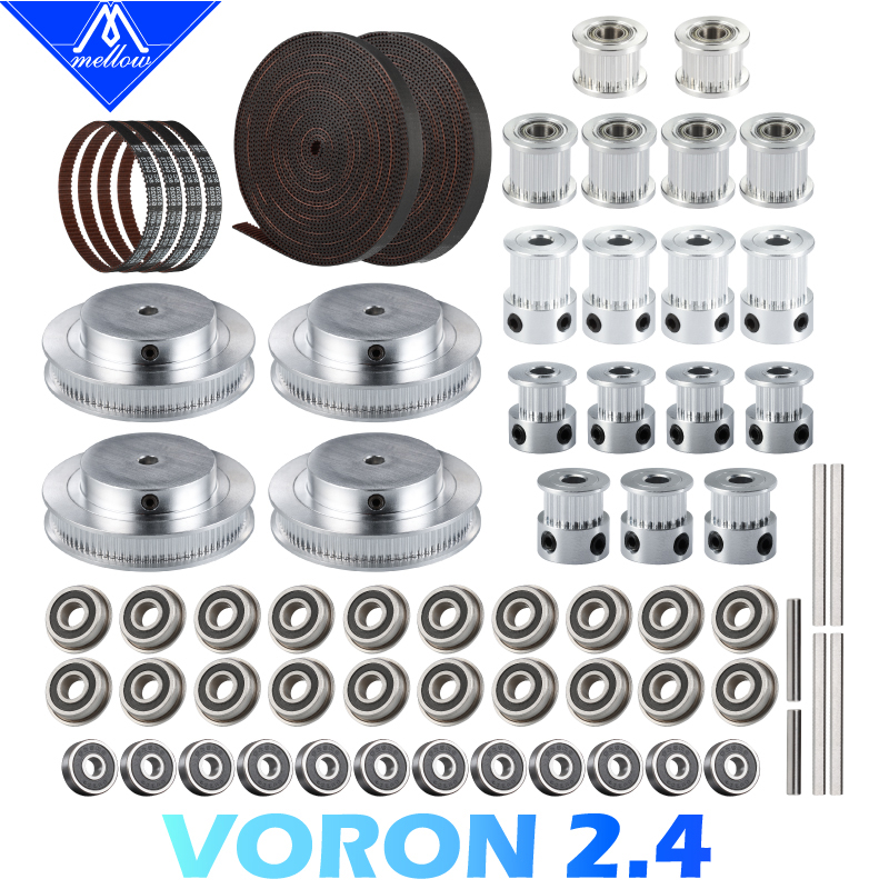 Mellow-impresora 3D VORON 2,4  - Gt2 Belt reseña y precio