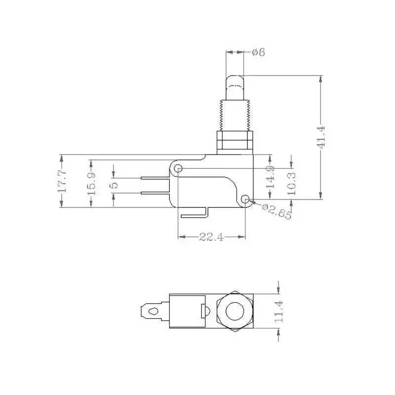 5 unidades V-16-1CQ Interrupto - Limit Switch reseña y precio