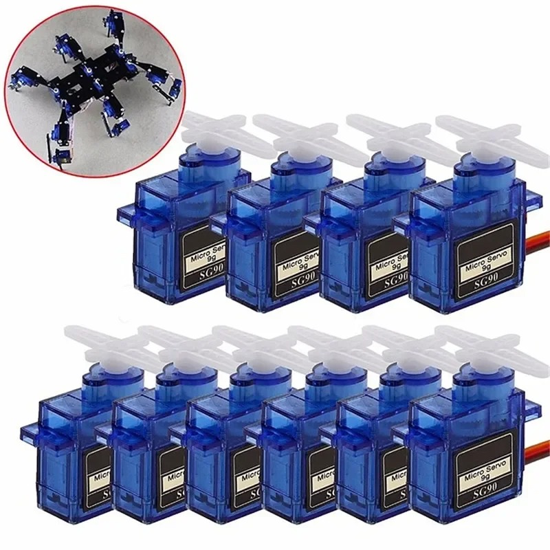 SG90 9G, microservomotor con e - Servo 9G reseña y precio