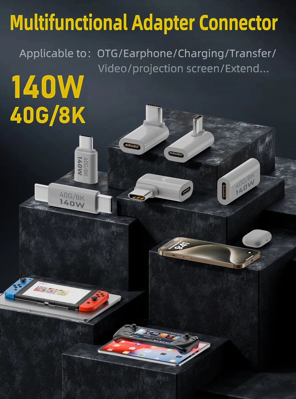 Adaptador de Carga Rápida USB3 - Coupling 8Mm reseña y precio